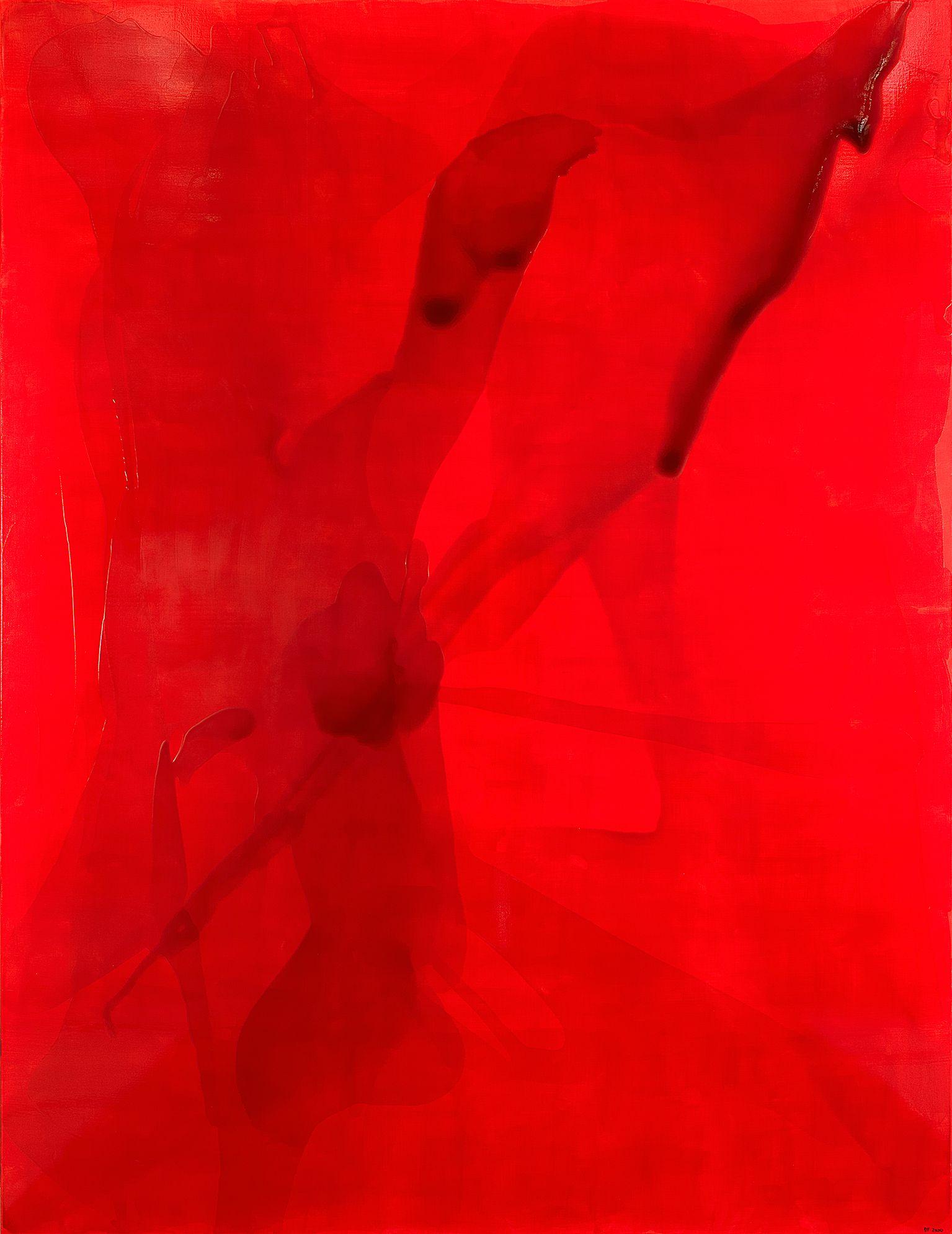 Dale Frank - Eddie T Chest the Man with a Cricket Bat Shaped Penis Helping Men Manage Their Responsibilities (The Gulf), 1997-2000