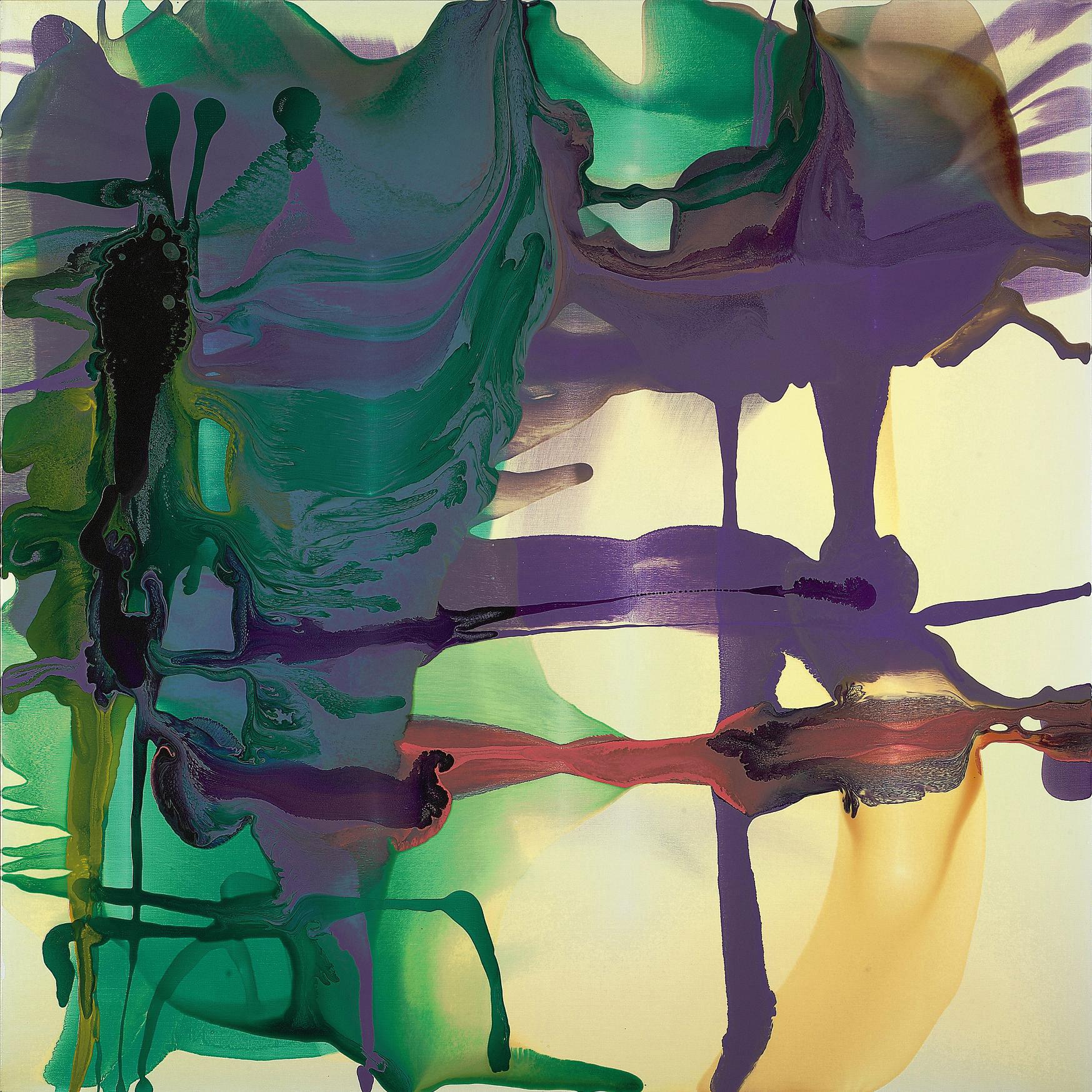 Dale Leonard Frank - Transient Ischaemic Attack Painting London 9 (TIAPL9): The word \