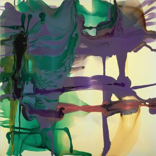 Dale Leonard Frank - Transient Ischaemic Attack Painting London 9 (TIAPL9): The word \