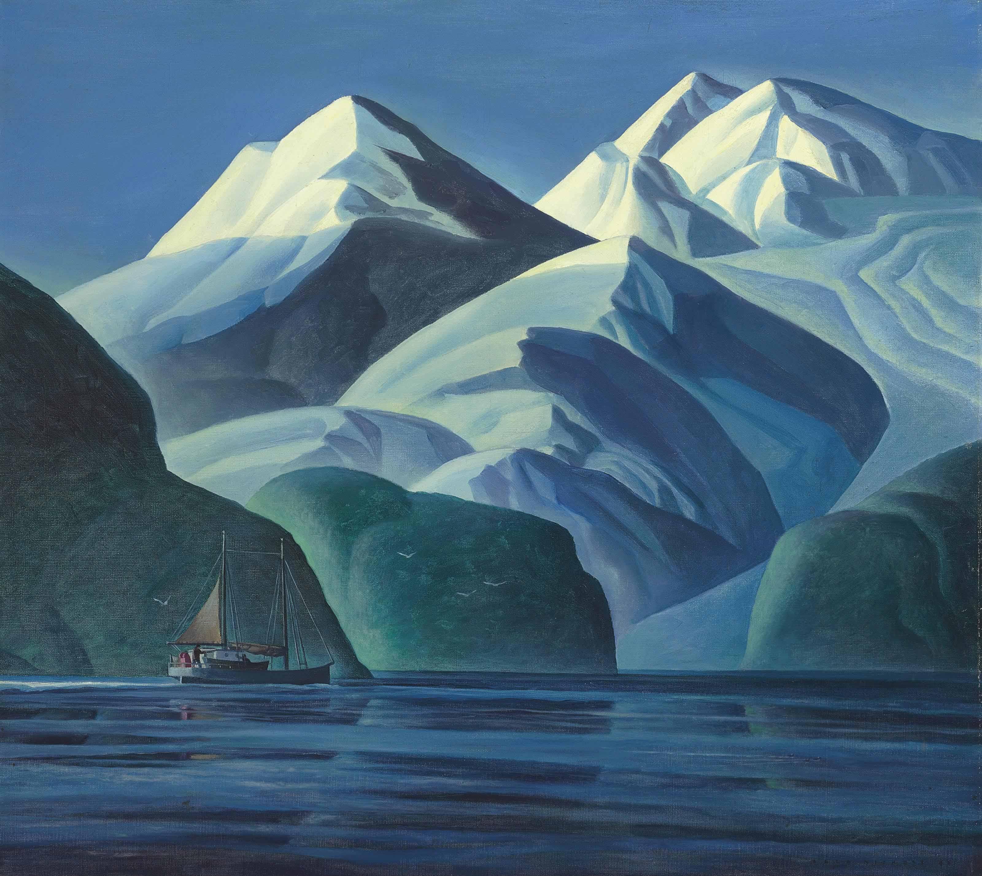 Dale William Nichols - Amidst the Glaciers