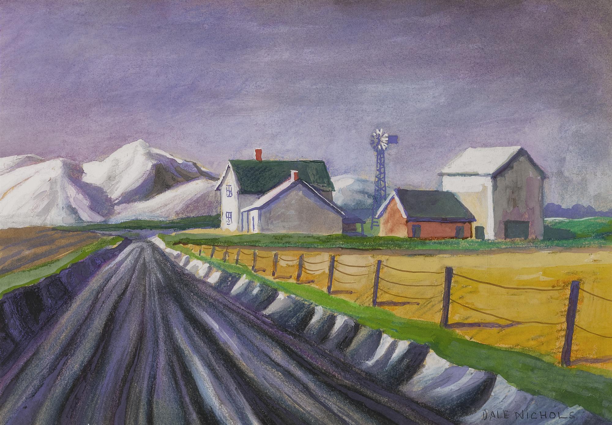 Dale William Nichols - Rural Farmhouse