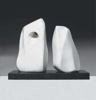 Dame Barbara Hepworth - Two forms (forms to touch)
