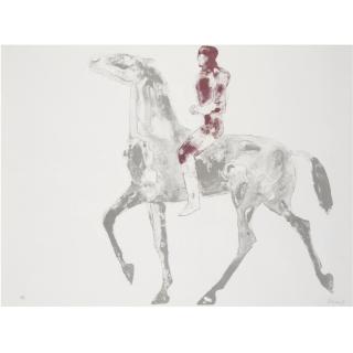 Dame Elisabeth Frink, D.B.E., R.A. - Horse And Rider Iv