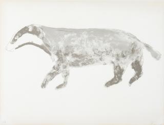 Dame Elisabeth Frink R.A. - Badger, From Eight Animal Series
