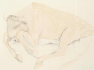 Dame Elisabeth Frink R.A. - Bull Lying Down