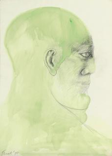 Dame Elisabeth Frink, R.A. - Green Head
