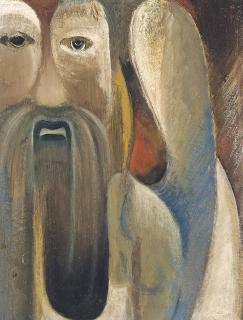 Dame Elisabeth Frink, R.A. - Head of a man