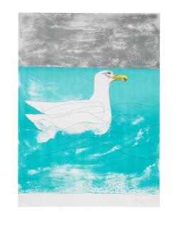 Dame Elisabeth Frink R.A. - Herring Gull, from Seabirds (Wiseman 88)