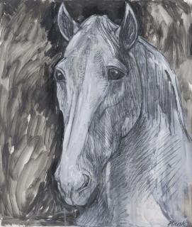 Dame Elisabeth Frink, R.A. - Homage to Gericault