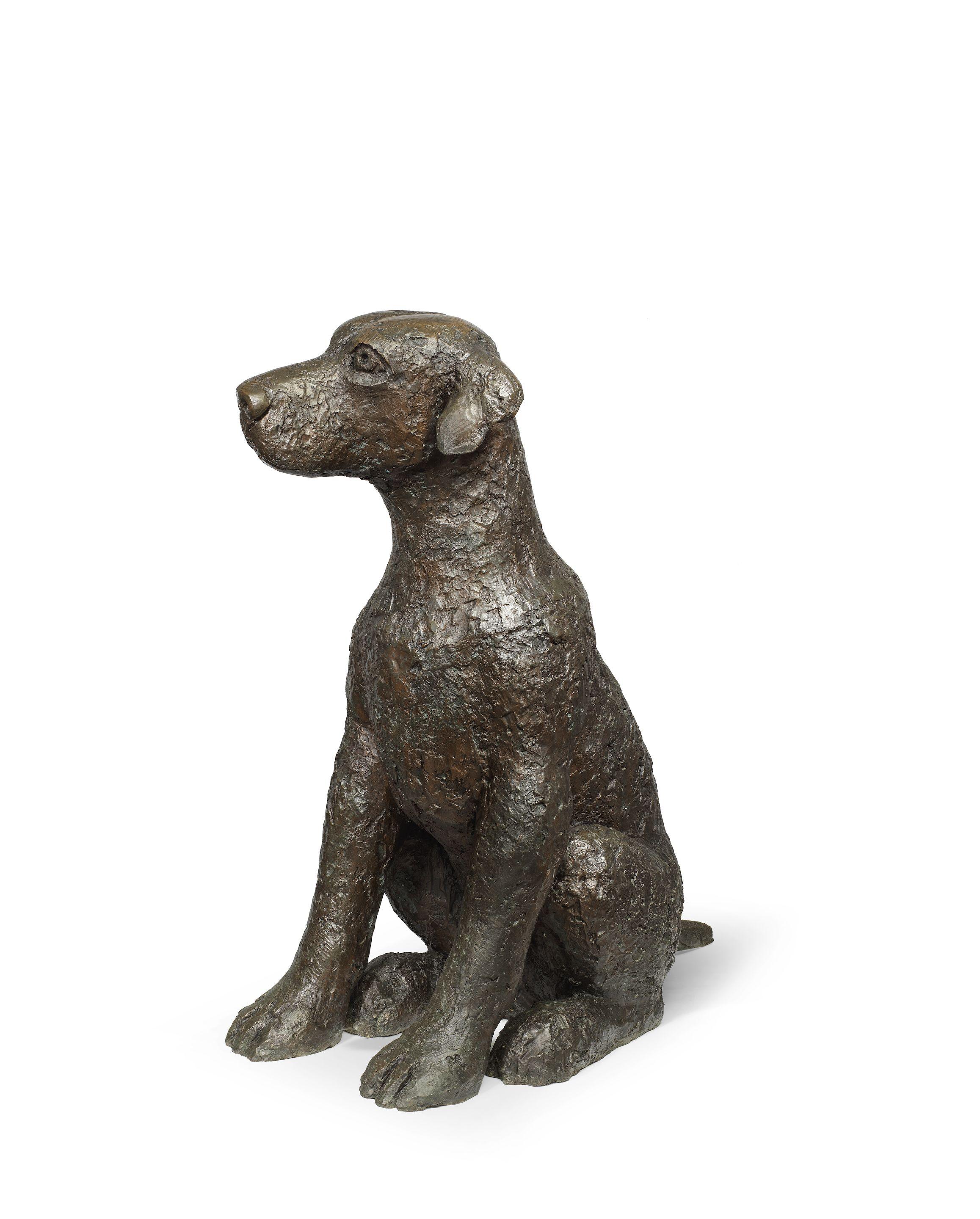 Dame Elisabeth Frink R.A. - Leonardo\'s Dog II 101.6 cm. (40 in.) high