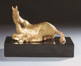 Dame Elisabeth Frink, R.A. - Rolling Over Horse
