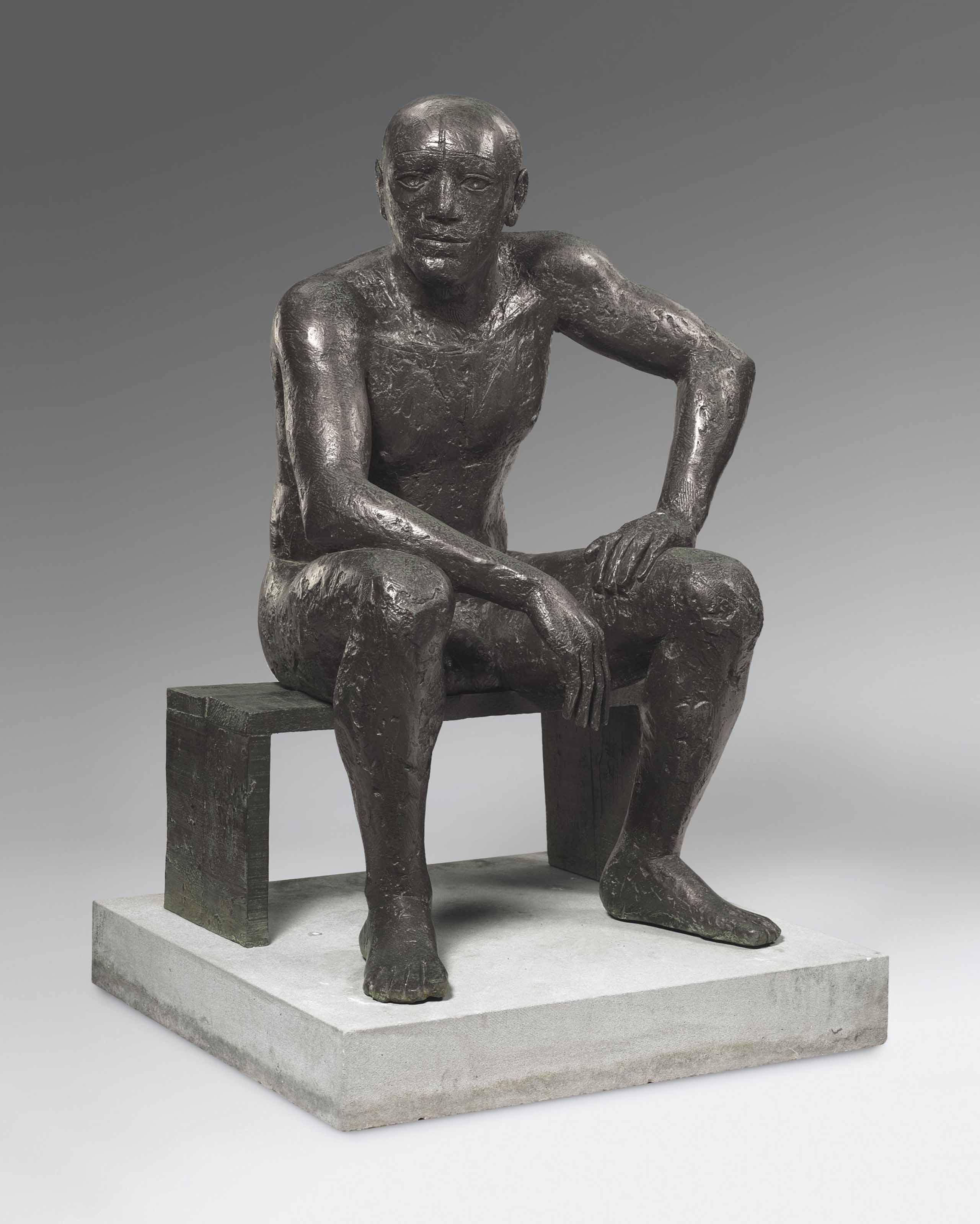 Dame Elisabeth Frink, R.A. - Seated Man