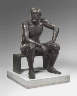 Dame Elisabeth Frink, R.A. - Seated Man