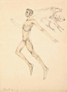 Dame Elisabeth Frink, R.A. - The Boy Who Cried Wolf