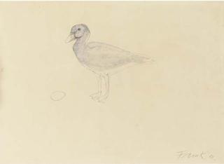 Dame Elisabeth Frink, R.A. - The Goose With The Golden Egg