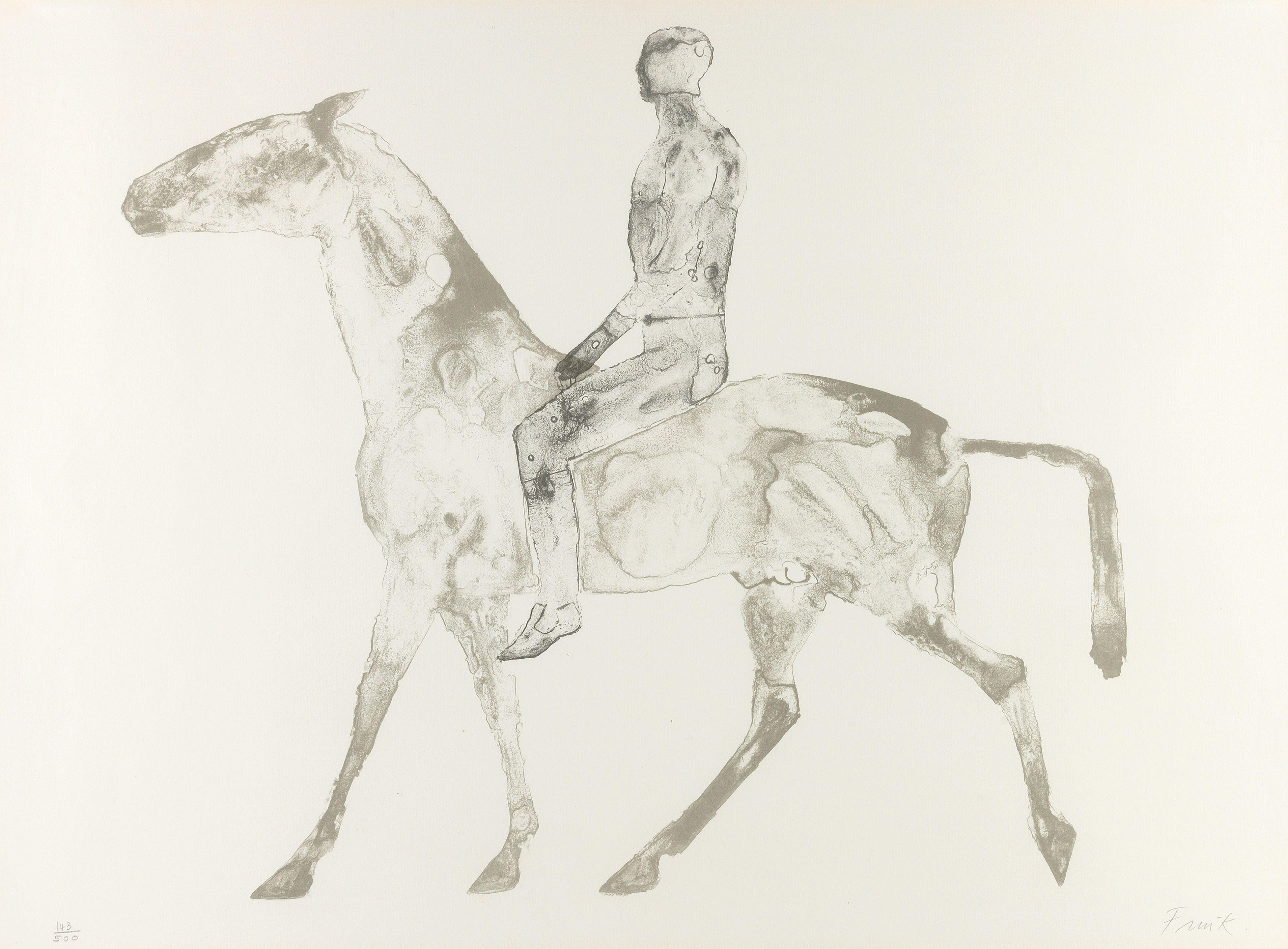 Dame Elisabeth Frink RA - The Grey Rider, 1970