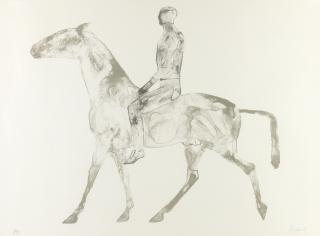 Dame Elisabeth Frink RA - The Grey Rider, 1970