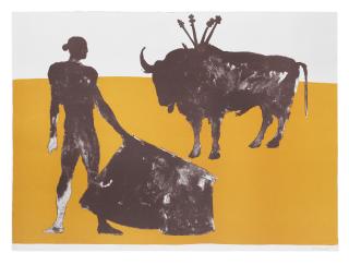 Dame Elisabeth Frink RA - Three plates, from \'Corrida\', 1973