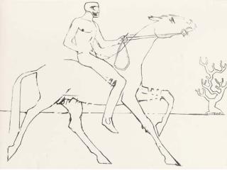 Dame Elisabeth Frink - Aesop\'s Fables, R. Alistair McAlpine & L. Waddington Prints Ltd., London, 1968 (Wiseman 22-25)