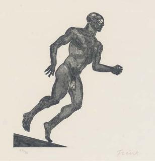 Dame Elisabeth Frink - Running Man (W. 134)