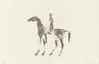 Dame Elisabeth Frink - Small horse and rider (W. 40)