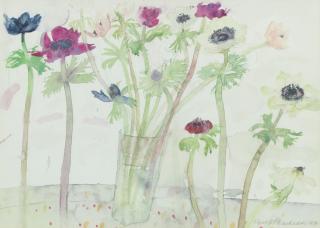 Dame Elizabeth Blackadder OBE RA RSA RSW RGI DLitt - Anemones
