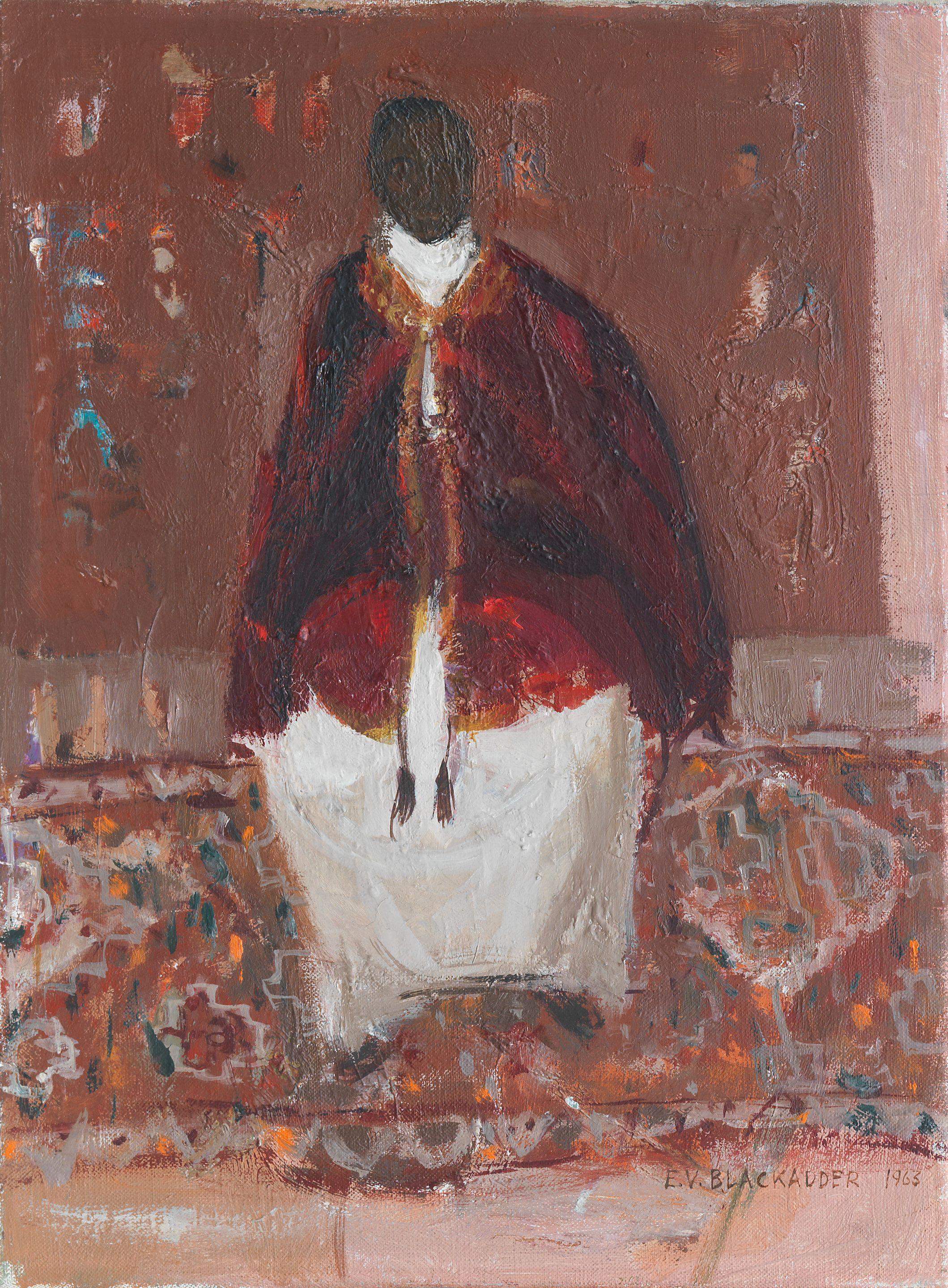 Dame Elizabeth Blackadder OBE RA RSA RSW RGI DLitt - The Priest