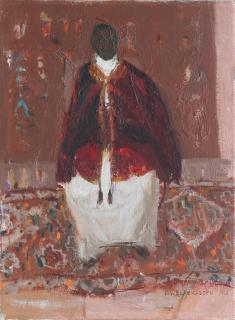 Dame Elizabeth Blackadder OBE RA RSA RSW RGI DLitt - The Priest