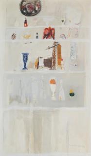 Dame Elizabeth Blackadder OBE RA RSA RSW RGI DLitt - White Cupboard
