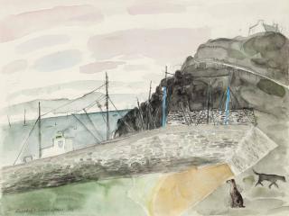 Dame Elizabeth Violet Blackadder, R.A., R.S.A., R. - St Cast, Brittany