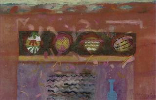 Dame Elizabeth Violet Blackadder, R.A., R.S.A., R. - Still Life With Easter Eggs