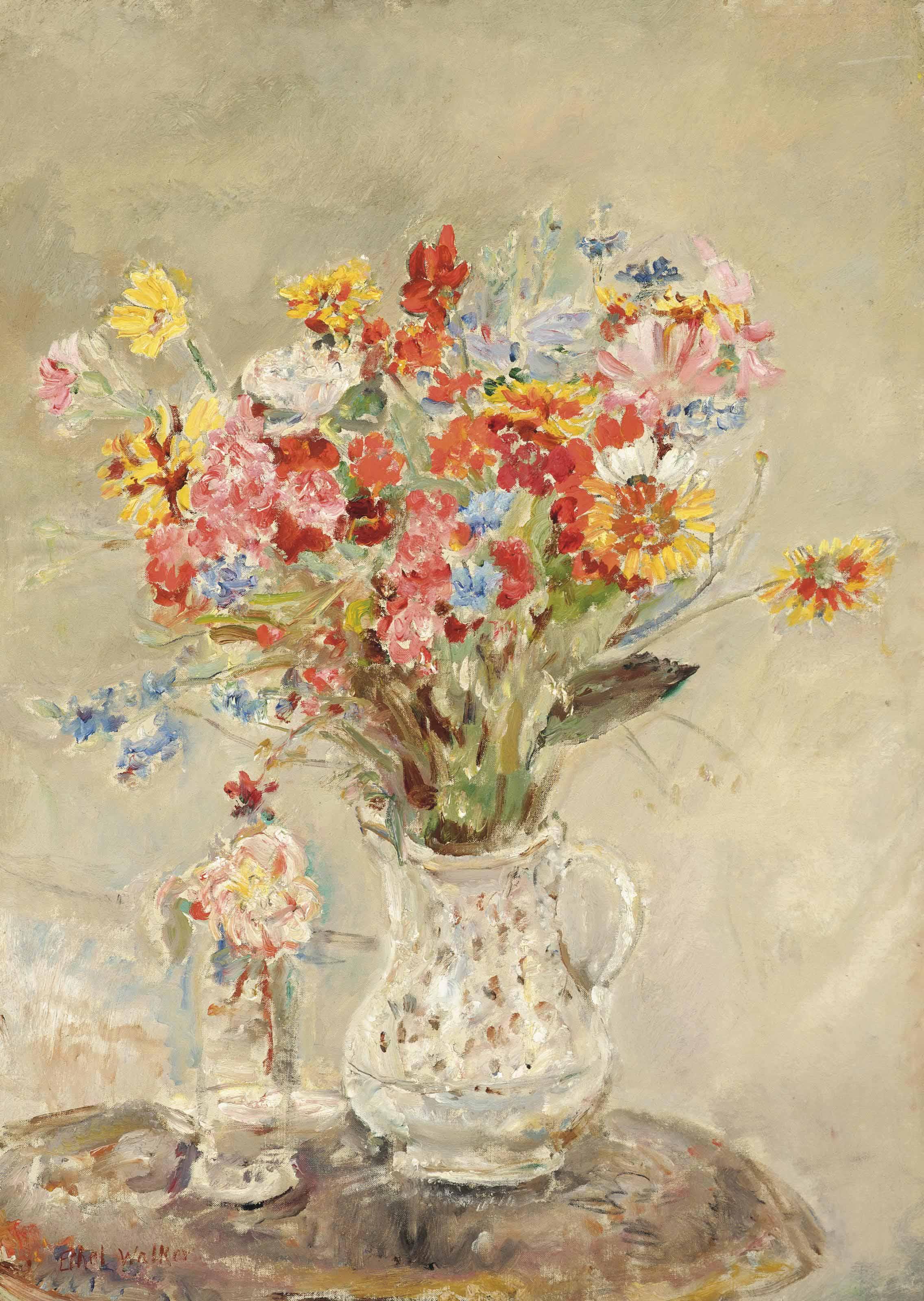 Dame Ethel Walker, A.R.A. - Flower Piece