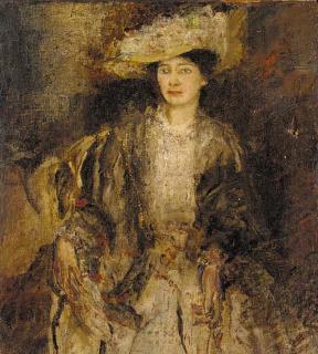 Dame Ethel Walker, A.R.A. - Portrait of an Elegant Lady