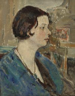 Dame Ethel Walker, A.R.A. - Portrait of Flora Thomas