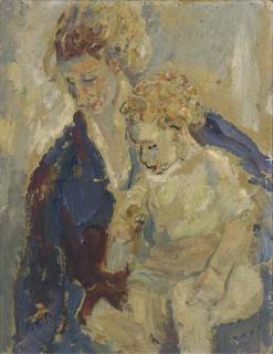 Dame Ethel Walker - Mother and Child