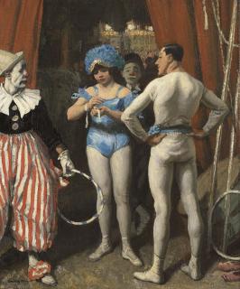Dame Laura Knight, R.A., R.W.S. - Circus People