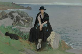 Dame Laura Knight, R.A., R.W.S. - My Lady of the Rocks