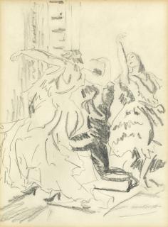 Dame Laura Knight R.A, R.W.S - Spanish Dancers