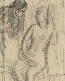 Dame Laura Knight, R.A., R.W.S. - The Dressing Room