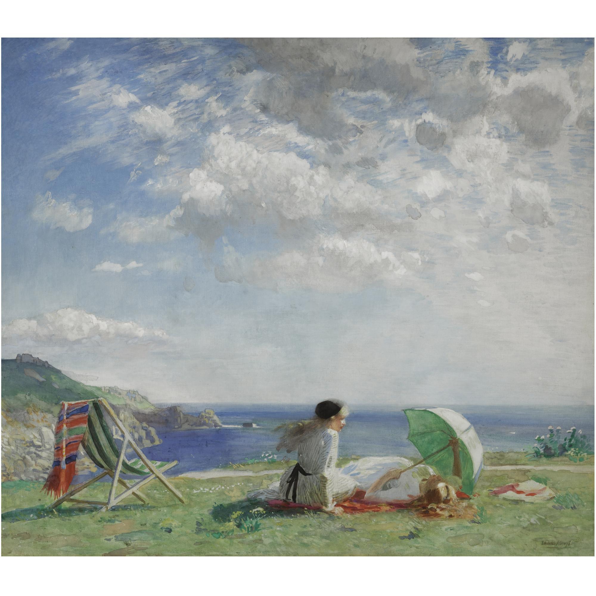 Dame Laura Knight, R.A., R.W.S. - Wind And Sun