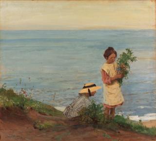 Dame Laura Knight, R.A. - By the Sea