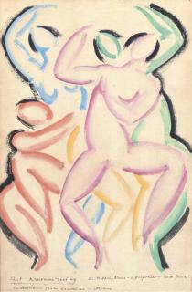 Dame Laura Knight, R.A. - Christmas Greetings