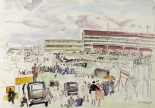 Dame Laura Knight, R.A. - Epsom