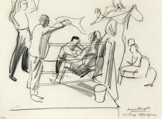 Dame Laura Knight, R.A. - In the ring
