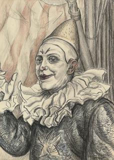 Dame Laura Knight, R.A. - Joe the clown