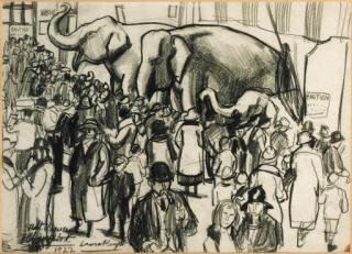 Dame Laura Knight, R.A. - Salt and Saucy, Islington Hall