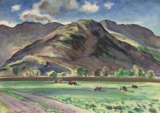 Dame Laura Knight, R.A. - Sun and Shadow