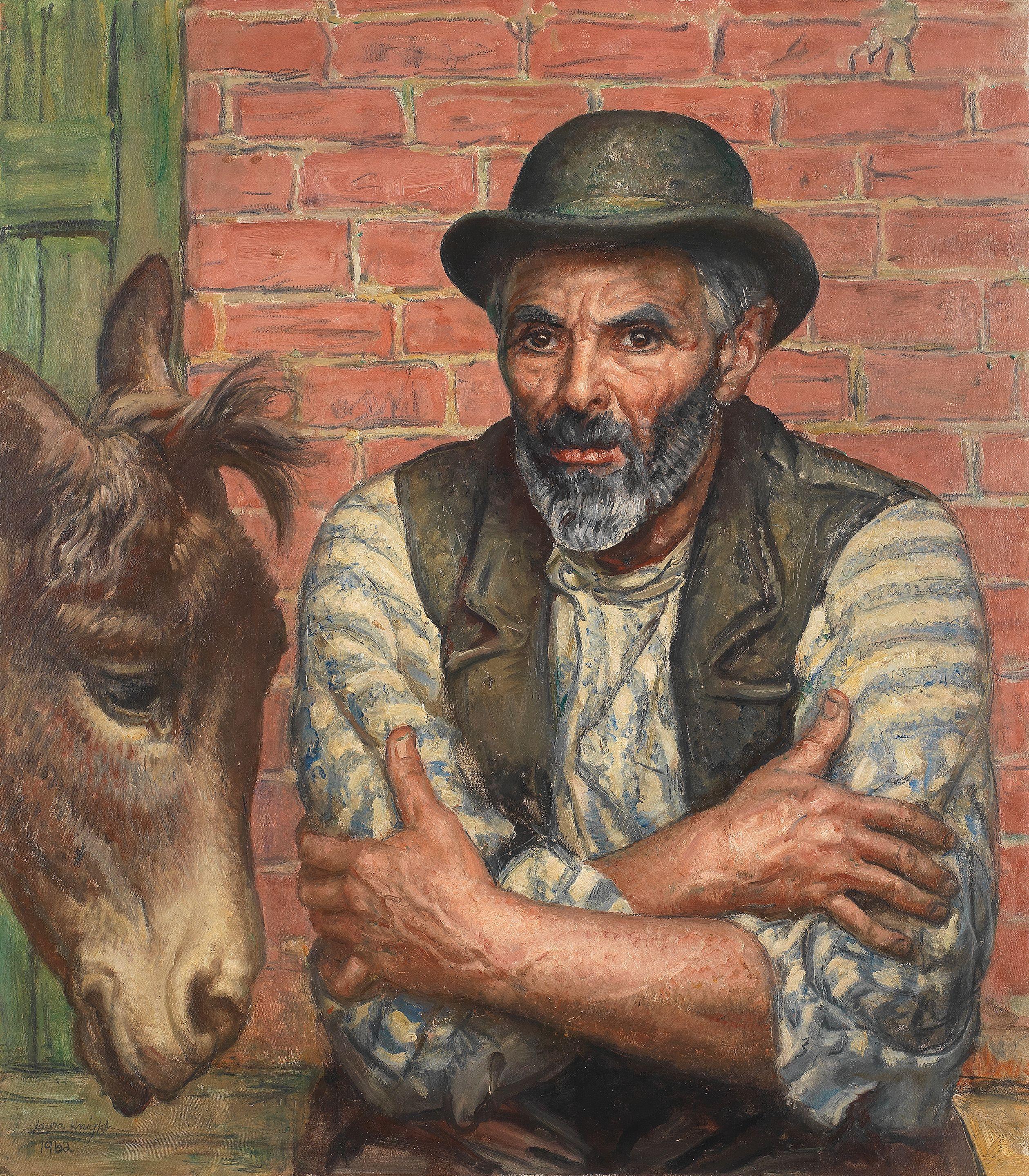 Dame Laura Knight, RA, RWS - Mickey and his Moke