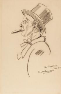 Dame Laura Knight, RA, RWS - Mr Manba