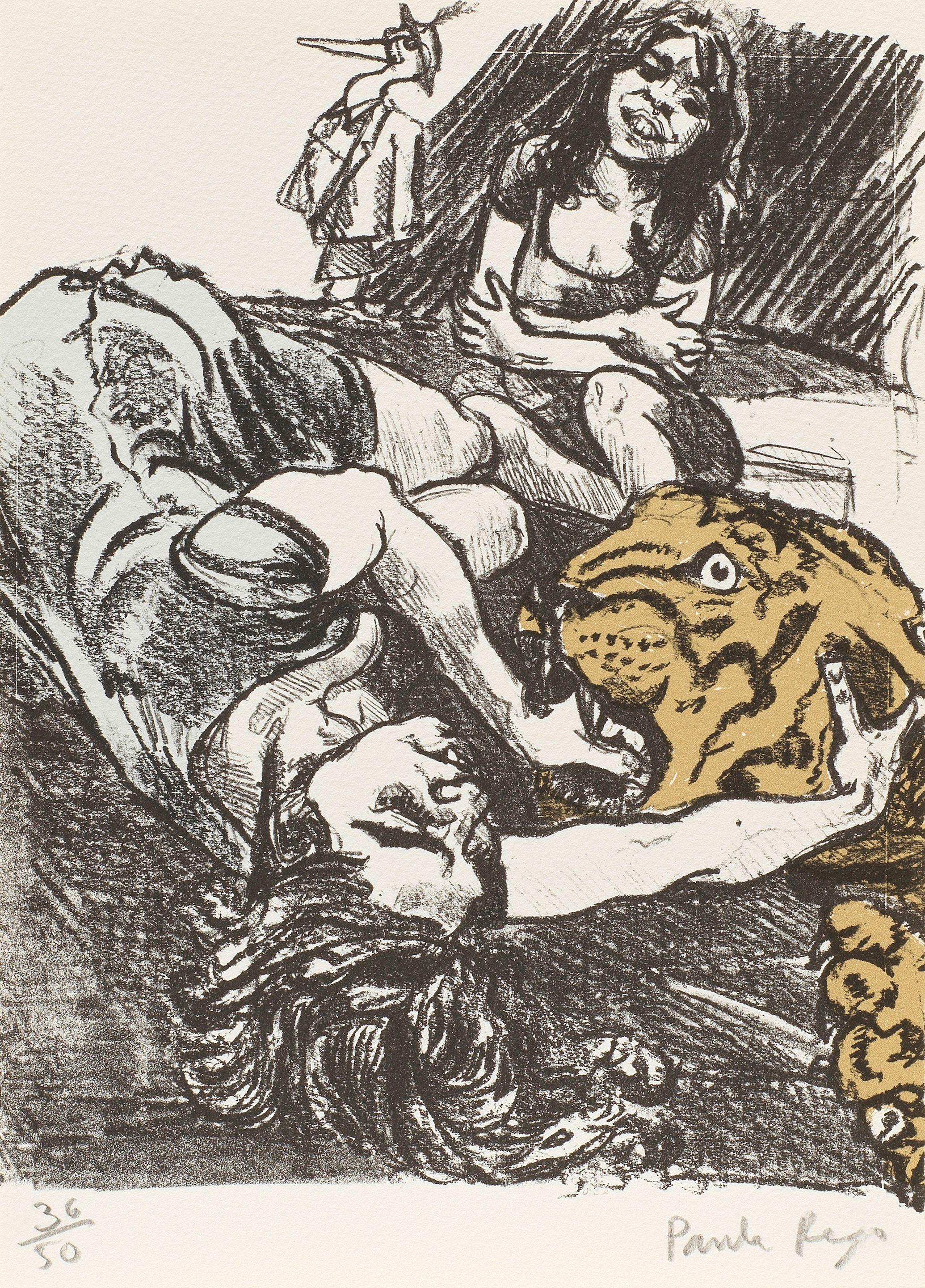 Dame Paula Rego R.A. - Après la fête II